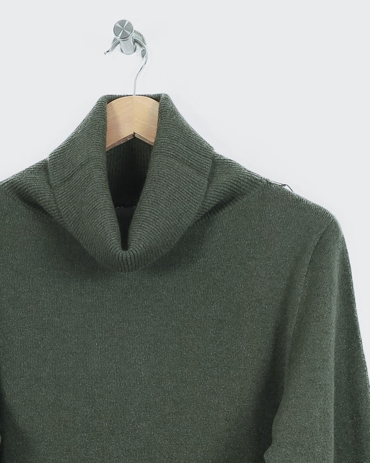 Estheme Col Roulé Vert