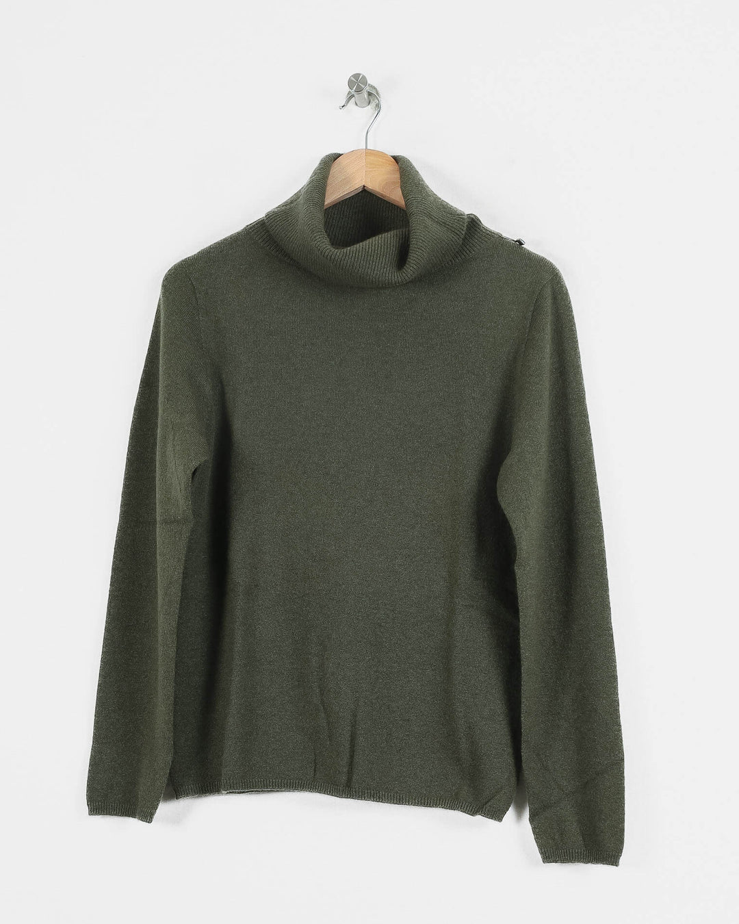 Estheme Col Roulé Vert
