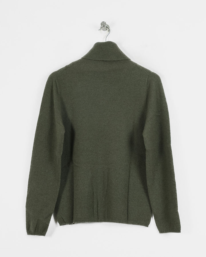 Estheme Col Roulé Vert