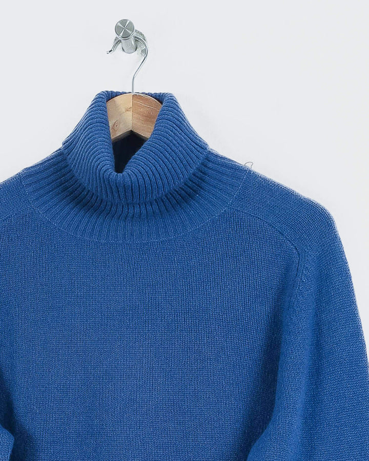 Estheme Col Roulé Bleu