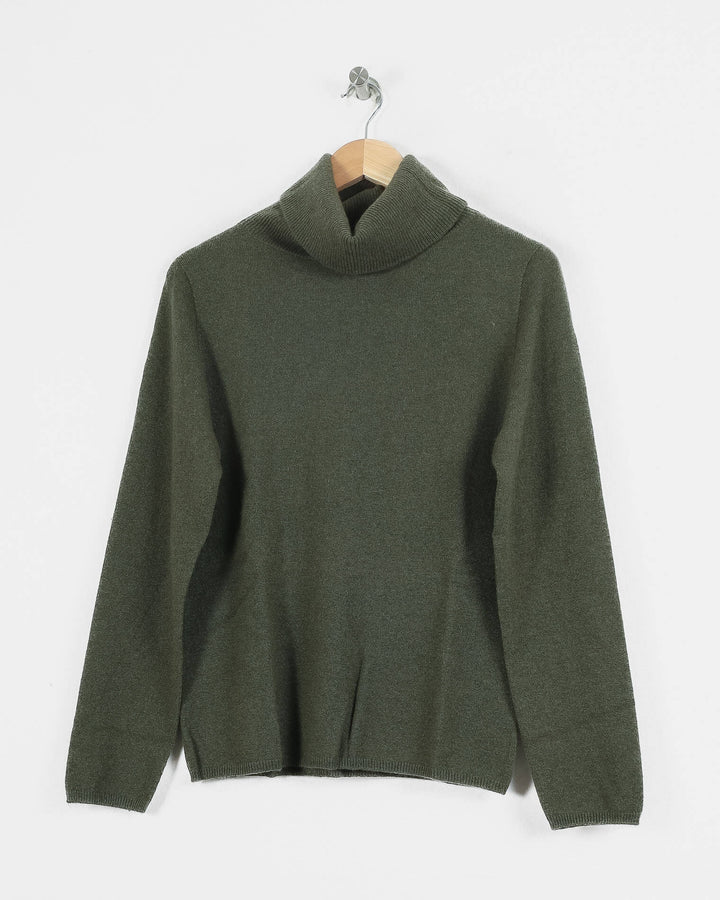 Estheme Col Roulé Vert