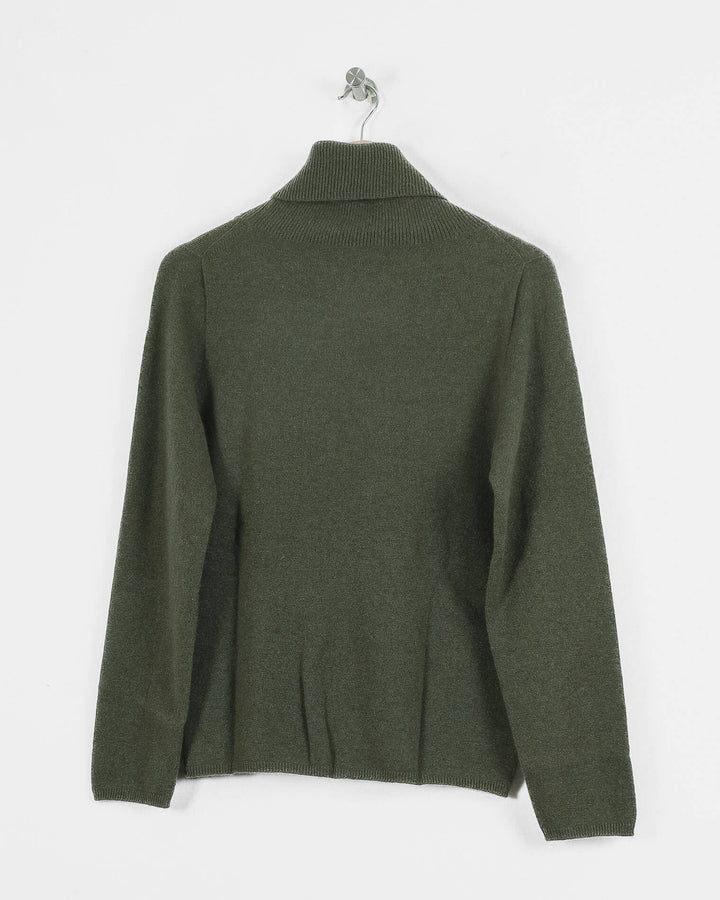 Estheme Col Roulé Vert
