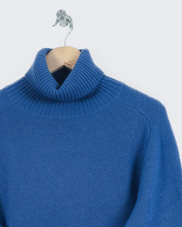 Estheme Col Roulé Bleu