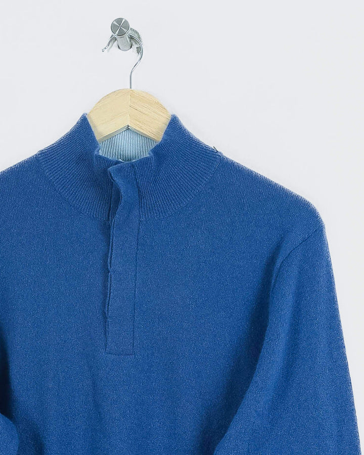 Estheme Col Roulé Bleu