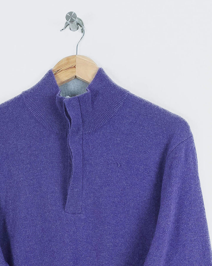 Estheme Col Roulé Violet