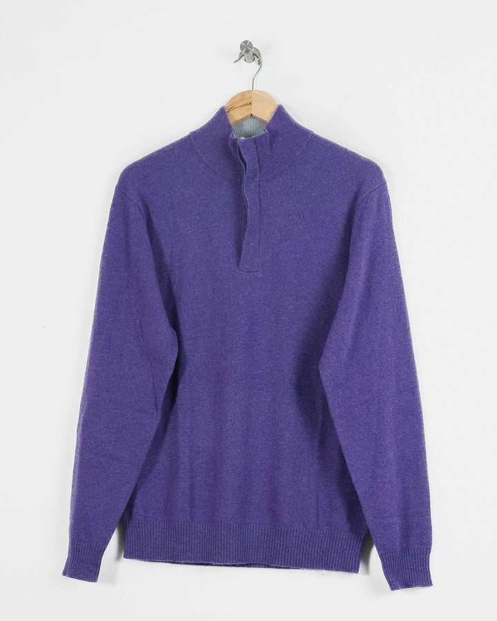Estheme Col Roulé Violet