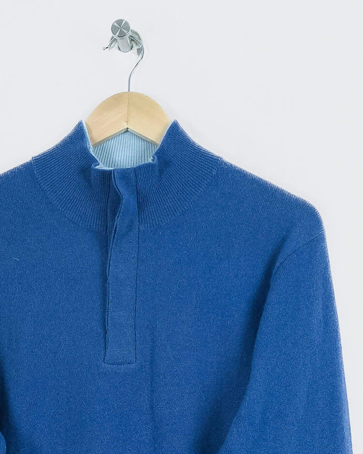 Estheme Col Roulé Bleu