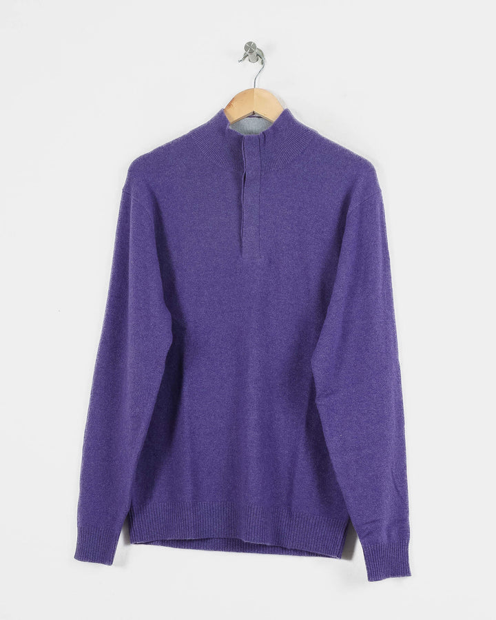 Estheme Col Roulé Violet