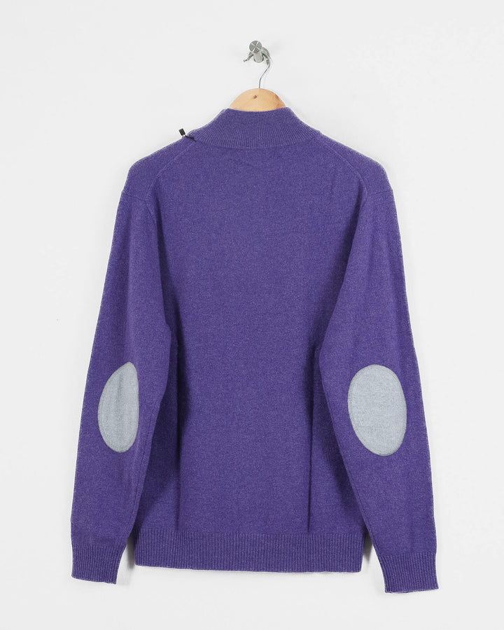 Estheme Col Roulé Violet