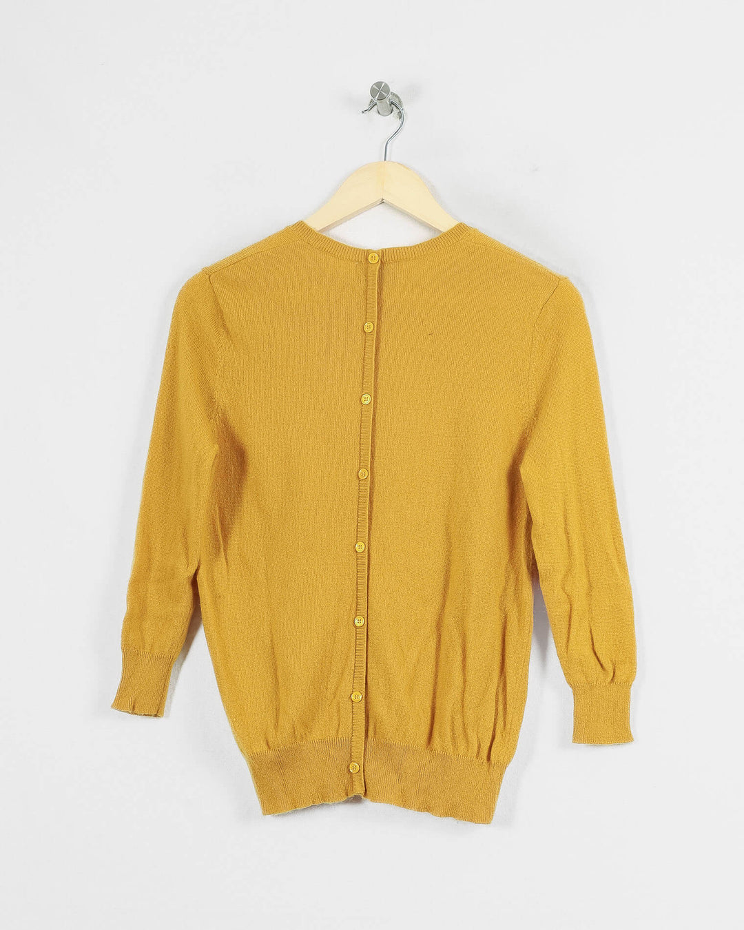 Just Cashmere Col Rond Jaune