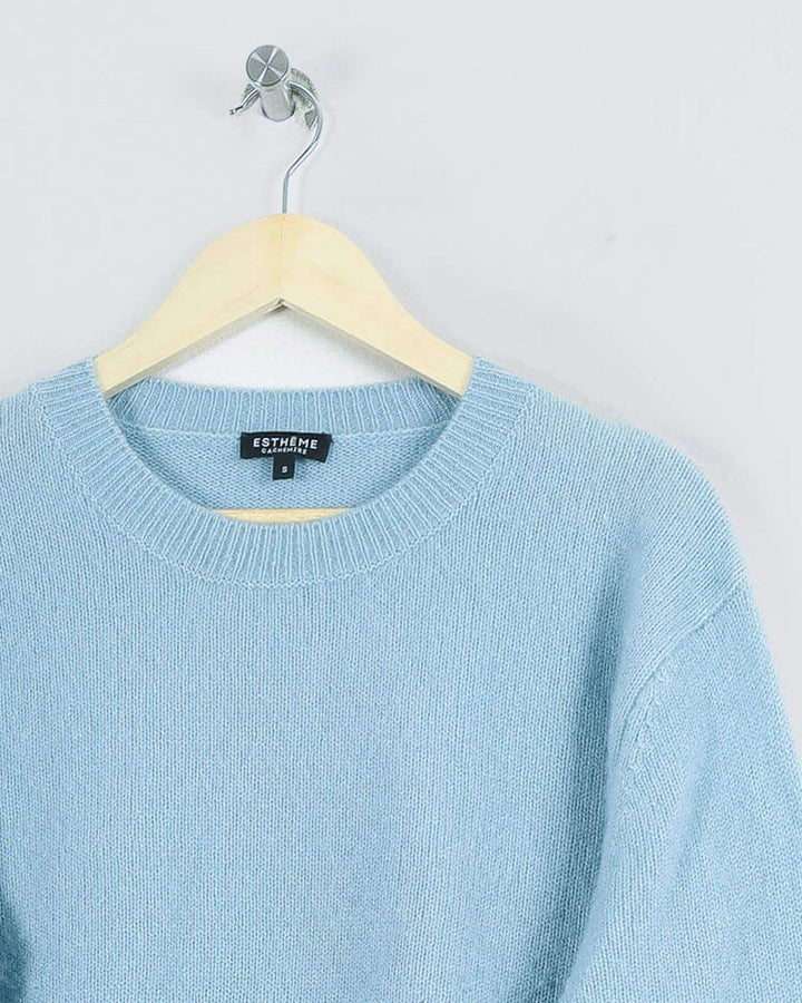 Estheme Col Rond Bleu