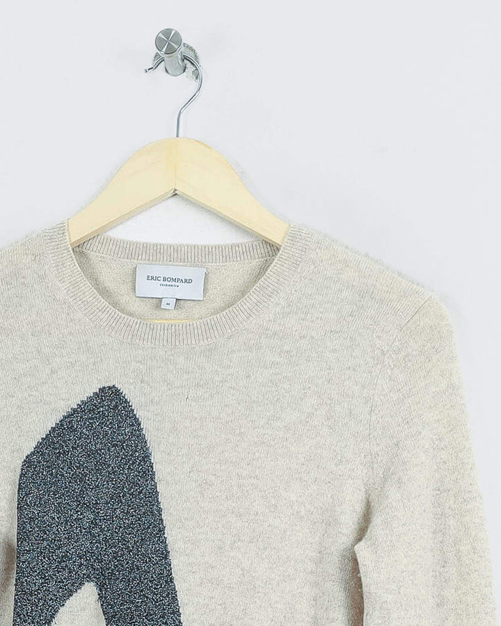 Eric Bompard Col Rond Beige
