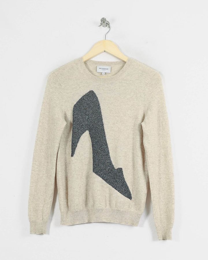 Eric Bompard Col Rond Beige
