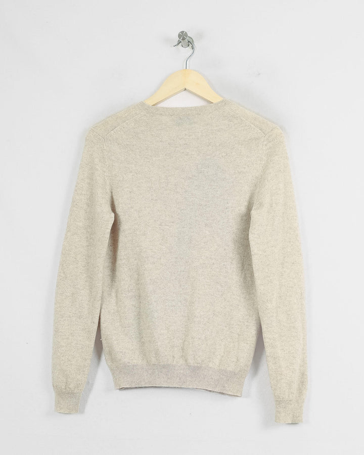 Eric Bompard Col Rond Beige
