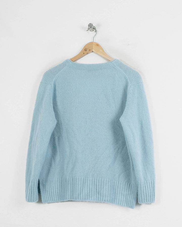 Estheme Col V Bleu