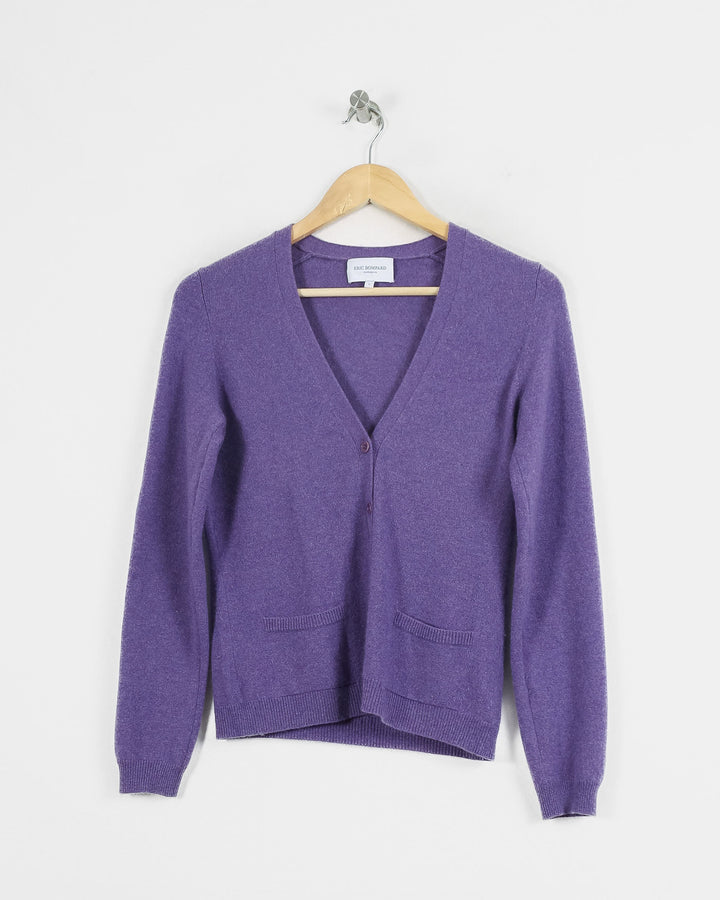 Eric Bompard Col V Violet