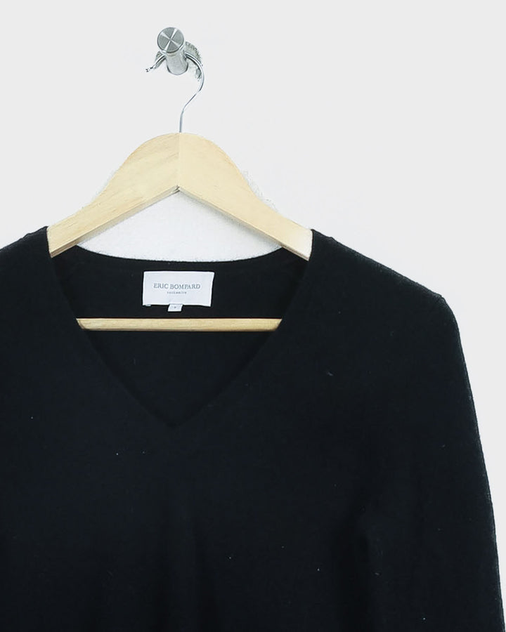 Eric Bompard Col V Noir