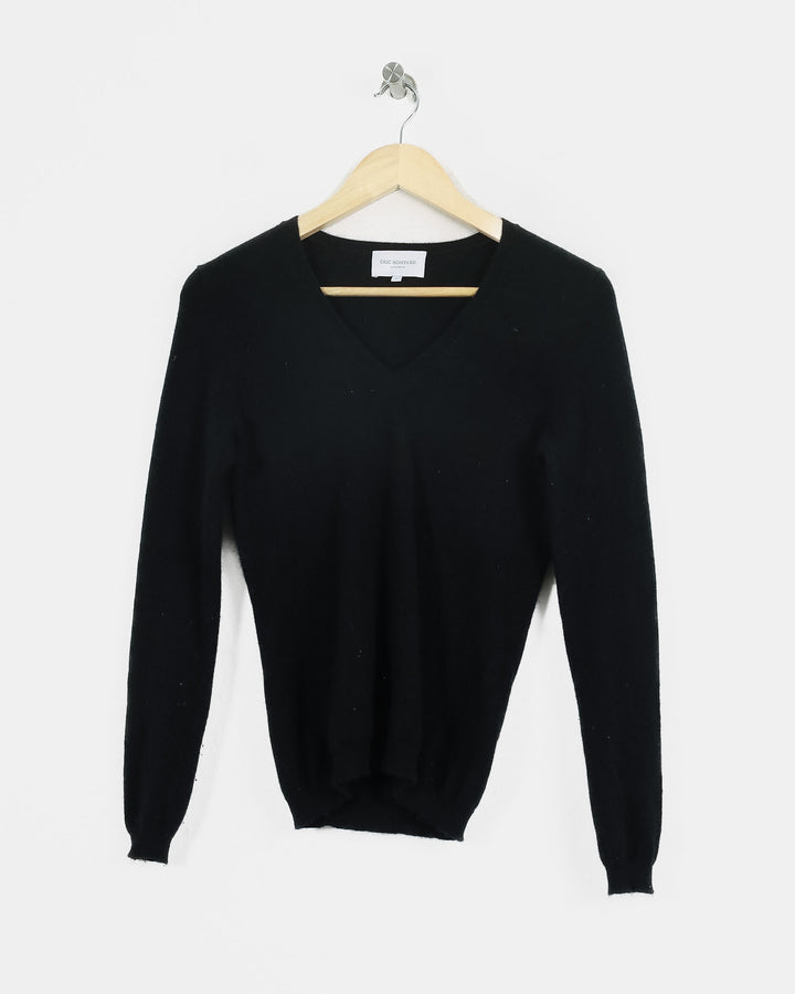 Eric Bompard Col V Noir