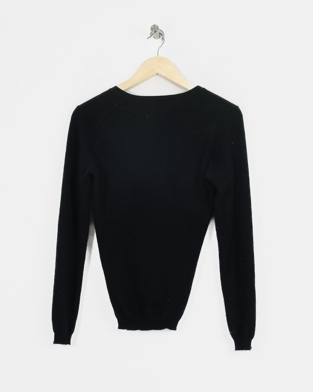 Eric Bompard Col V Noir