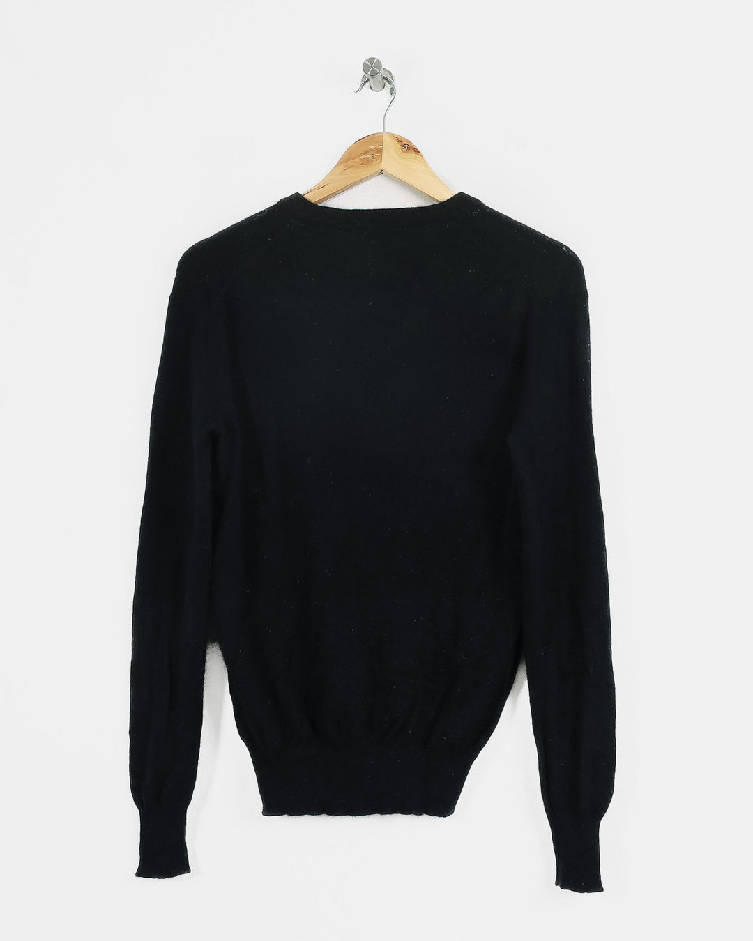 Just Cashmere Col V Noir