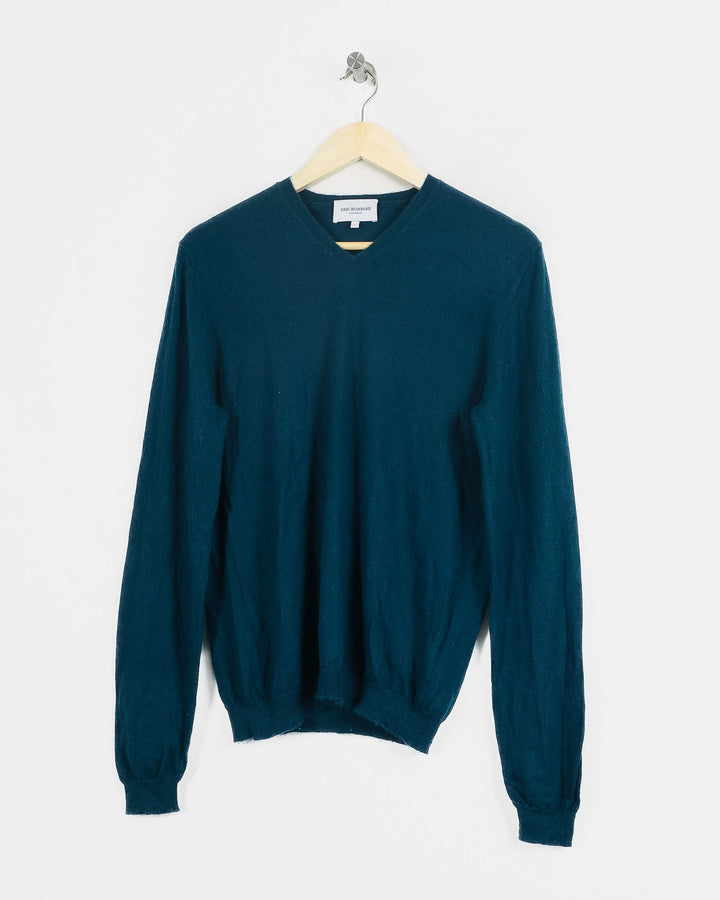 Eric Bompard Col V Bleu