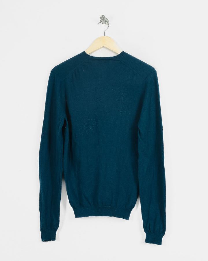 Eric Bompard Col V Bleu