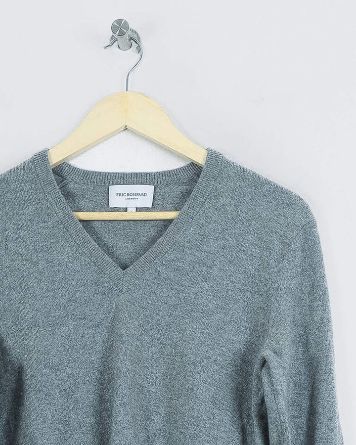 Eric Bompard Col V Gris
