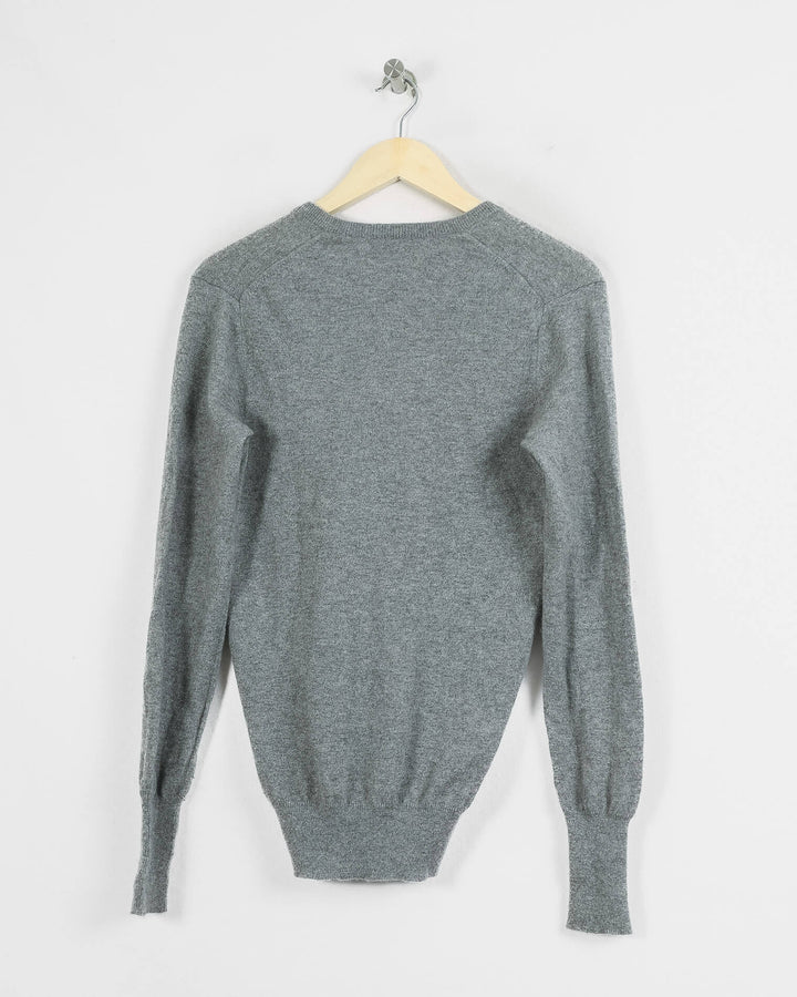 Eric Bompard Col V Gris