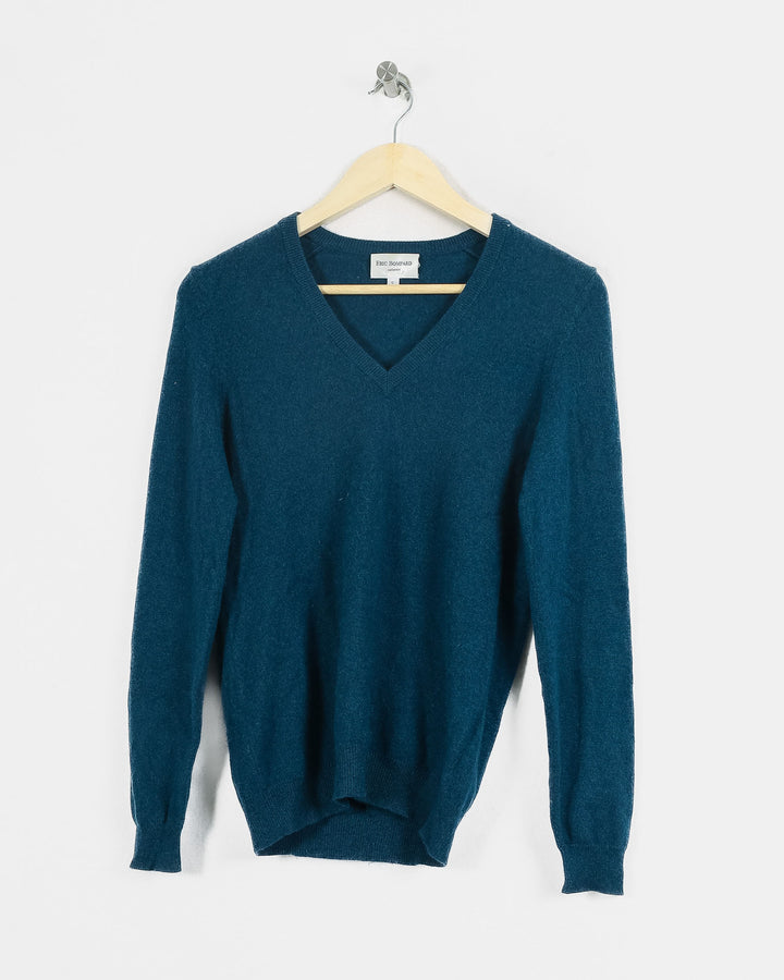 Eric Bompard Col V Bleu