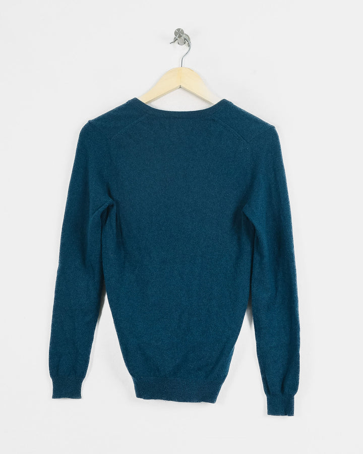 Eric Bompard Col V Bleu