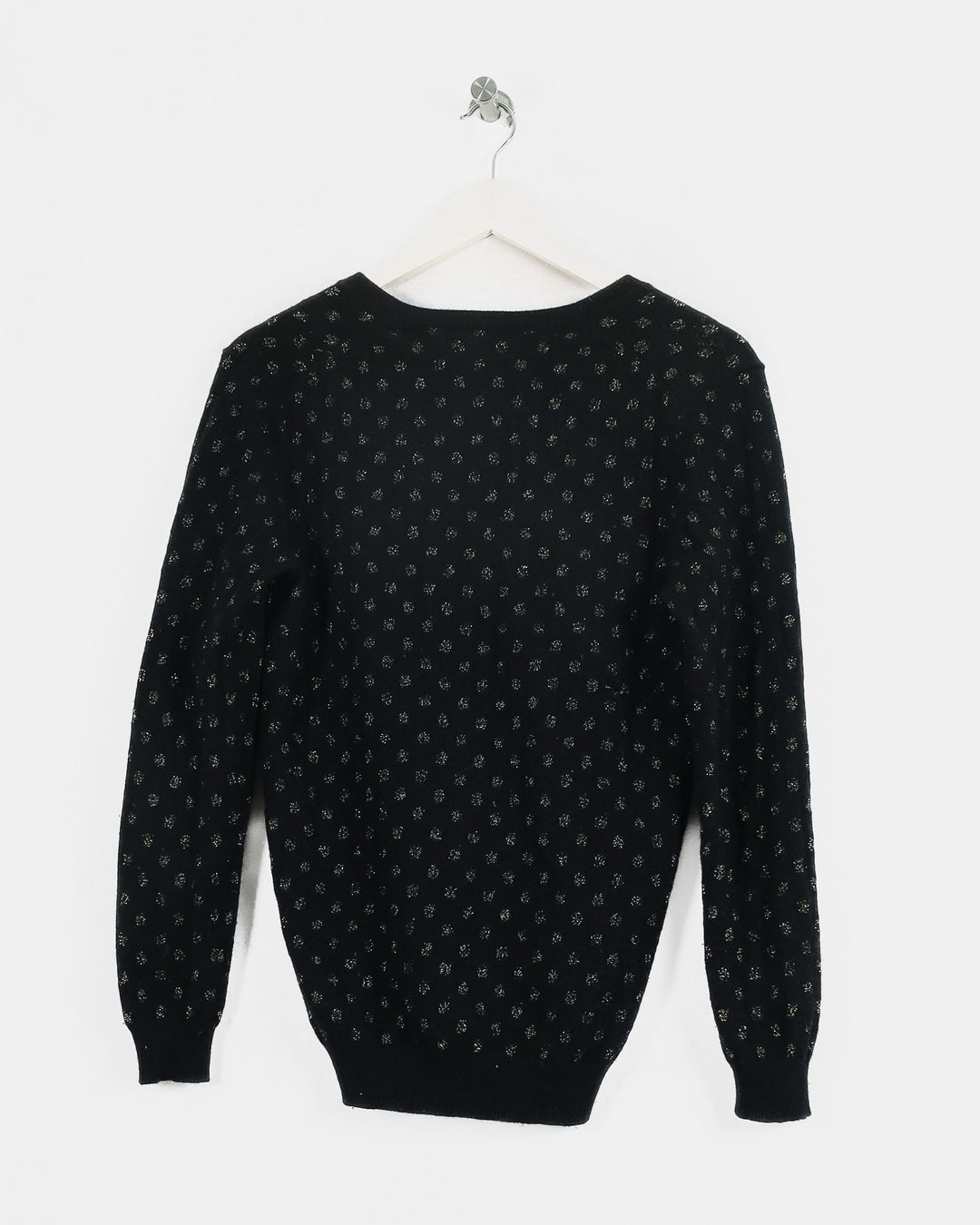 Eric Bompard Col V Noir