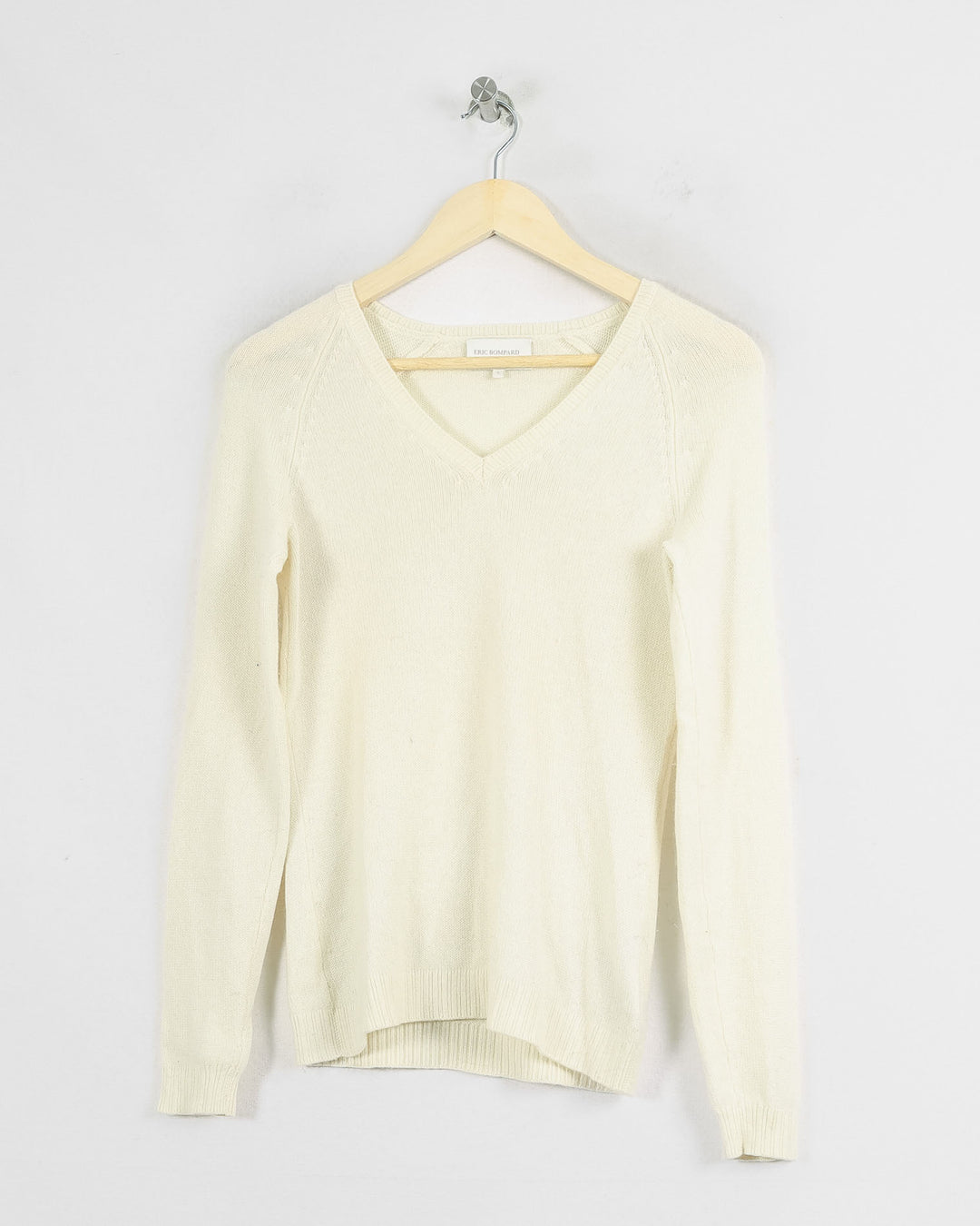 Eric Bompard Col V Beige