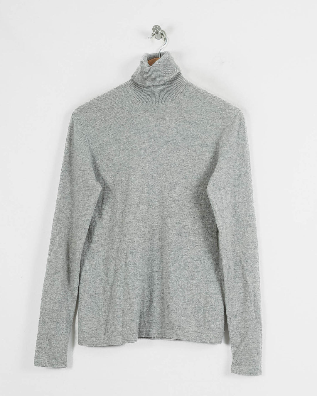 Acanthe Cachemire Col Roulé Gris