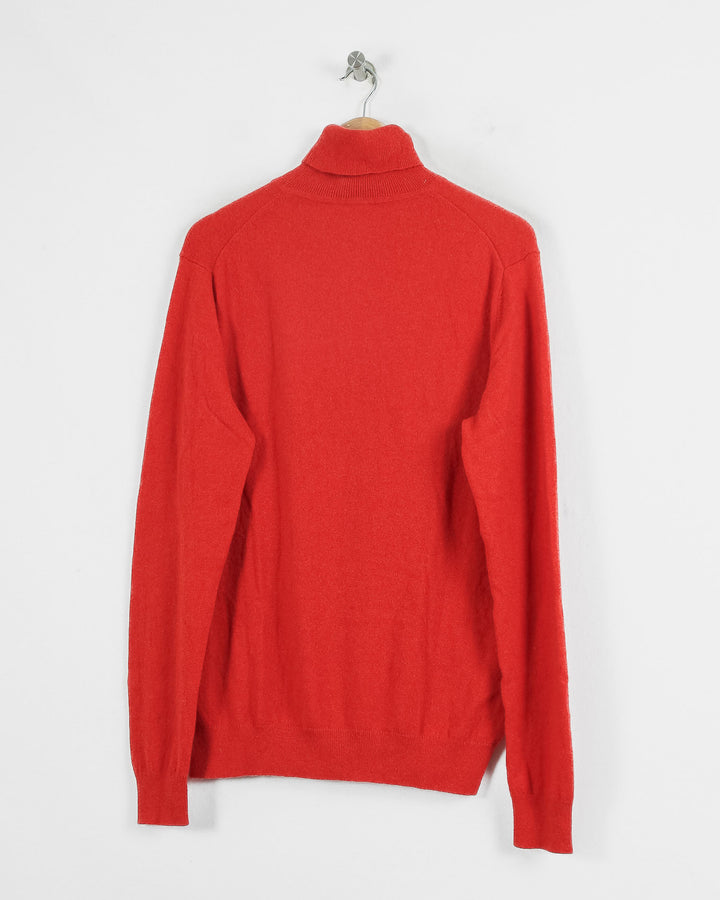 Uniqlo Col Roulé Orange