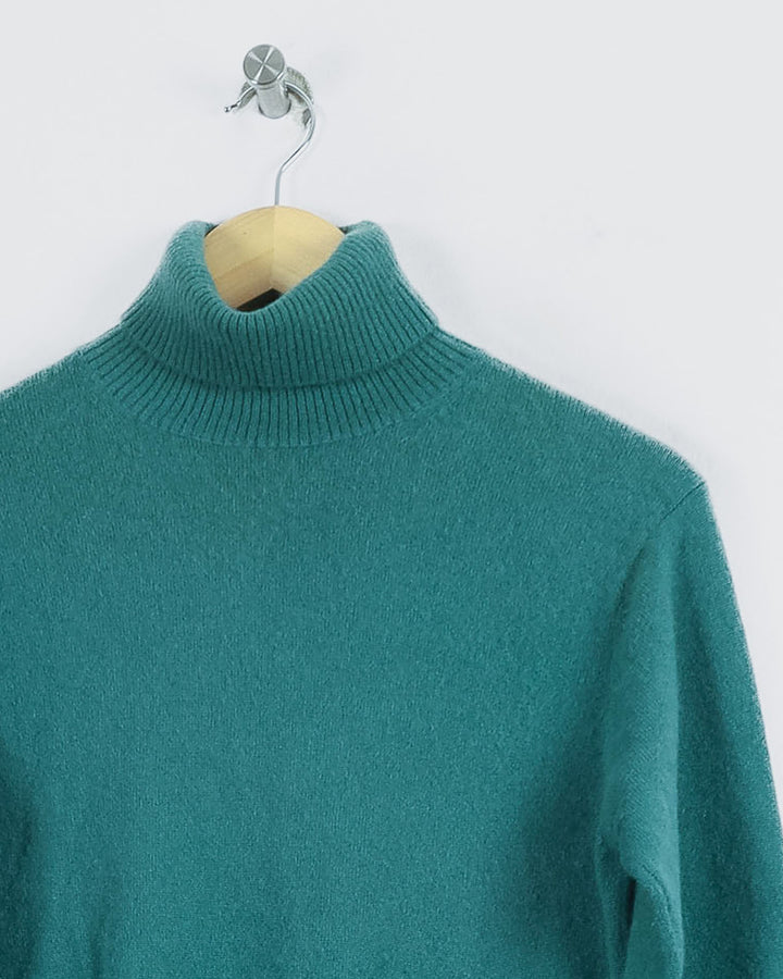 Eric Bompard Col Roulé Vert
