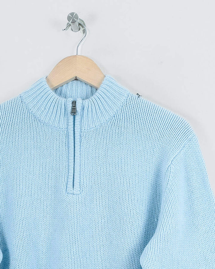 Estheme Col Roulé Bleu