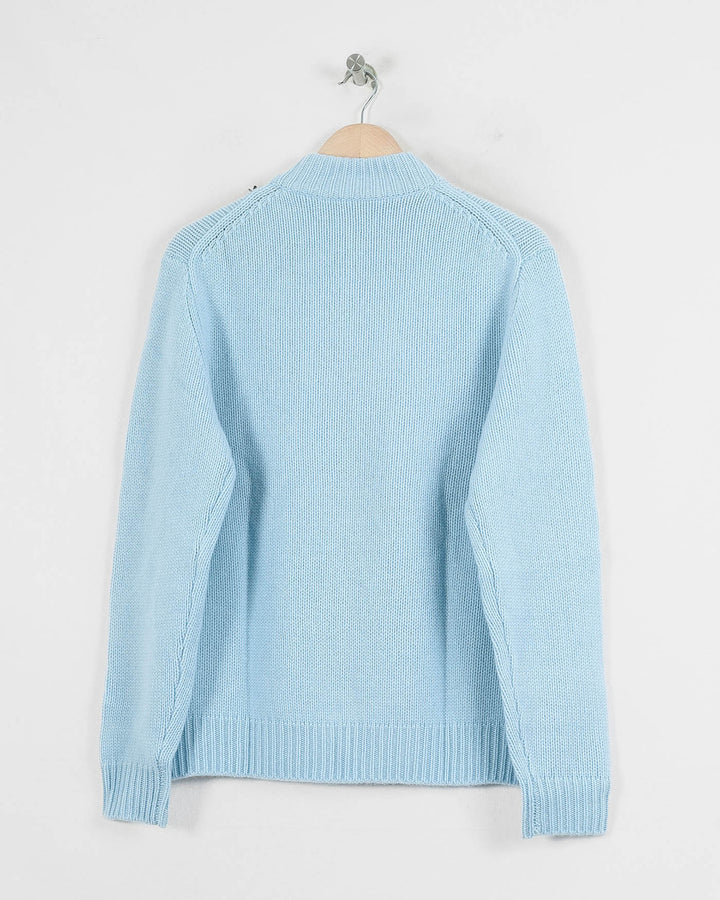 Estheme Col Roulé Bleu