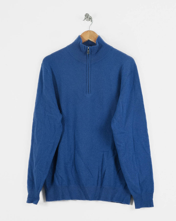Estheme Col Roulé Bleu