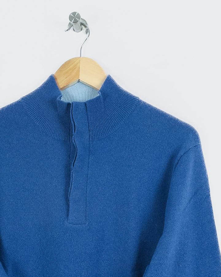 Estheme Col Roulé Bleu
