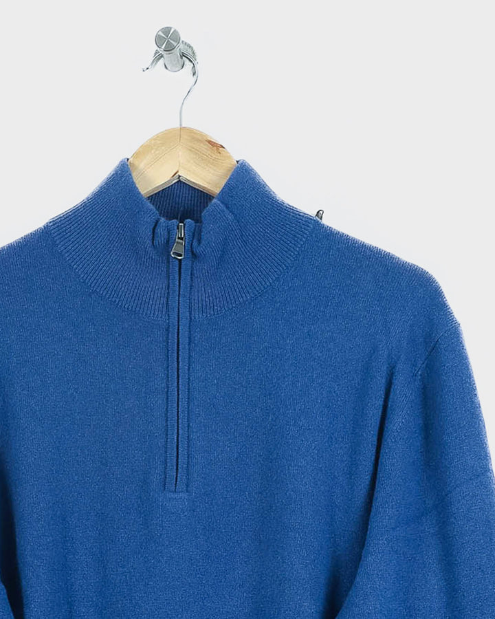 Estheme Col Roulé Bleu